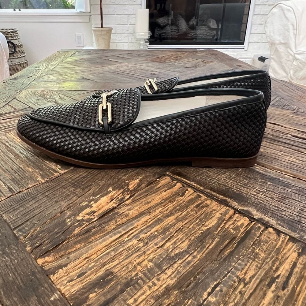 NWOT Women's Franco Sarto Berola Printed Loafer In Black - Sz 8.5 - Picture 5 of 10